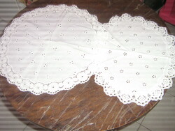 Beautiful filigree Madeira tablecloths