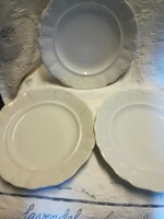 Zsolnay porcelán indamintás lapos tányér