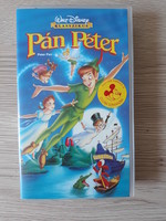 Peter Pan, Walt Disney cartoon (vhs)
