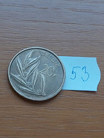 Belgium belgie 20 francs 1981 i. King Baudouin, nickel-bronze 53.