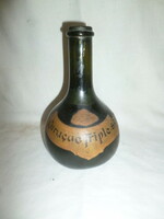 Antik cimkés gshwindt budapest üveg palack