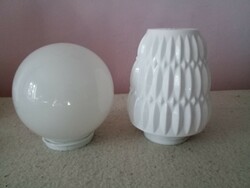 White milk glass bowls