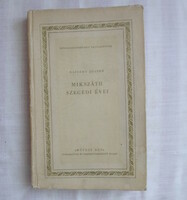 József Nacsády: Mikszáth's years in Szeged, 1878–1880 (literary history studies 8.; 1956)