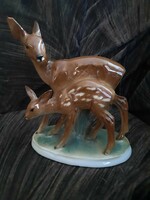 Porcelain figure deer