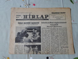 Csongrád county newspaper, September 9, 1977 (Old newspaper for birthday)