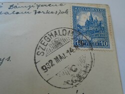D198027 Seghalom 1932 sent to Miss Fazekas Mancika Budapest Dob utca 29