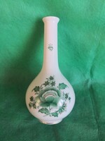 Antique Herend Nanking bouquet vert (nbv) patterned porcelain vase