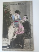D198020 Christmas card 1910's Körmend - Master Pál Kispest