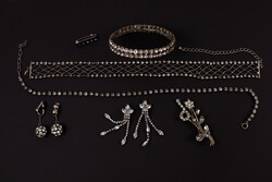 Retro bijou jewelry set