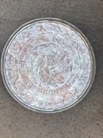 Nagy (68 cm) iráni fém tányér