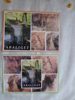Old Hungarian postcard 24.: Abaliget, stalactite cave