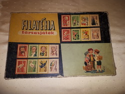 Philatelic board game, rare from the 1960s