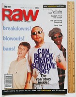 Raw magazin 96/1/3 Black Grape Prodigy Smashing Pumpkins Wu-Tang Clan Eazy-E Levellers Rocket Crypt