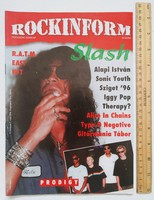 Rockinform magazin 96/9 Slash Alice Chains Prodigy Type Negative KFT East Styx Alapi Rage Against
