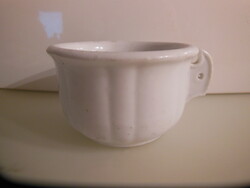 Cup - antique - 3 dl - double-walled - snow white - porcelain - German - perfect