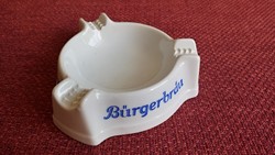 Bavarian advertising ashtray