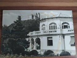 Old postcard, Balaton, Tihany, sports hostel, circa 1960s