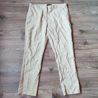 F&f 42 pale yellow trousers