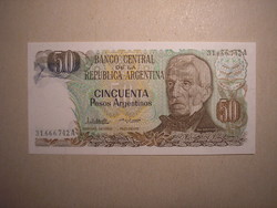 Argentína-50 Pesos 1983 UNC