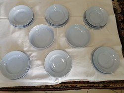 Herend blue-glazed plate set