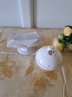 Ceramic set, candle holder, napkin holder, candy box