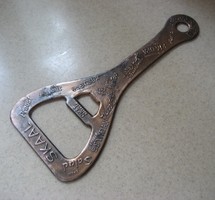 Copper bottle opener