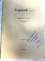 Vörösváry László Forgácsok aforizma gyűjteménye 1923-1973 DEDIKÁLT antikvár könyv