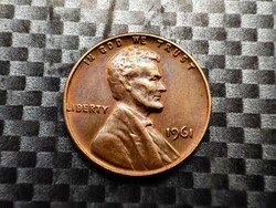 USA 1 cent, 1961 Lincoln Cent