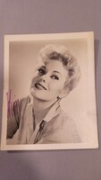 Régi képeslap, fotó ( Kim Novak ) DEDIKÁLT!