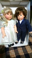 2 pcs. Götz doll 30 years collection, pair,