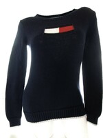 Original tommy hilfiger (xs) women's night navy blue sweater