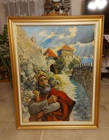 Volkov Mihail ragyogó festménye! Sümegi vár!
