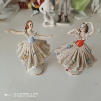 Tiny porcelain ballerinas