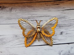 Monet butterfly brooch