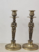 Pair of empire candlesticks