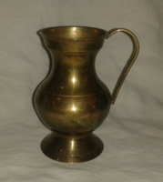 Antique copper vase/jug with handles