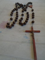 Huge rosary 126 cm in total length for room or altar
