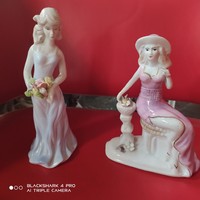 Gyönyörű porcelán hölgyek
