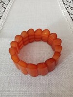 Old amber bracelet