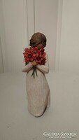Willow tree figura szobor "Surrounded by love"