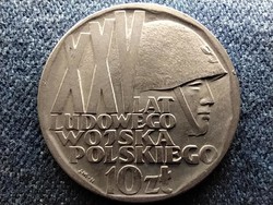 Poland 25 years of the Polish army 10 zlotys 1968 mw (id61369)