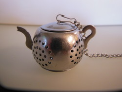 Tea nut - 5 x 3.5 cm - stainless steel - retro - Austrian - perfect
