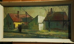 Gádor Emil (1911-1998) : Falurészlet