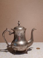 Old silver-plated teapot