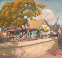 László Csáky: Abonyi Street (1910s)