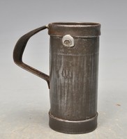 Old measuring cup, 1 dl, marked gyárfémlememipar budapest