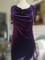 Ronni nicole size 38-40 exclusive French velvet bishop purple casual dress, wedding dress, cocktail dress