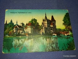 Antique Budapest Voivodeship Hunyad Castle postcard 1916 painting / retouched image according to the images