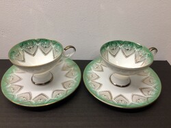 Vintage porcelán csésze+alj-Bavaria-Bareuther