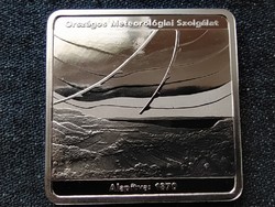 150 Years of the National Meteorological Service .925 Silver HUF 10,000 2020 bp pp (id65216)